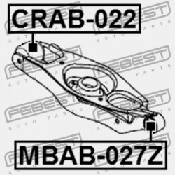 HÁTSÓ VEZÉRLŐKAR PERSELY CHRYSLER 300C 2004-2010 04895235AA