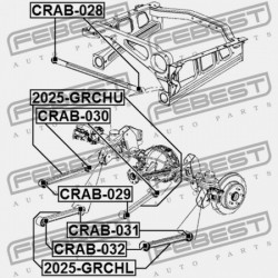 HÁTSÓ NYAKRÚD PERSELY JEEP GRAND CHEROKEE III 2004-2010 52089605AD