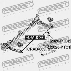 HÁTSÓ NYAKRÚDPERSELY CHRYSLER PT CRUISER 2001-2009 04656466AD
