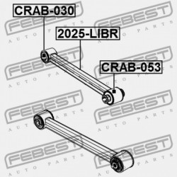 HÁTSÓ HOSSZANTI NYAKRÚD PERSELY JEEP GRAND CHEROKEE III 2004-2010 52125321AC