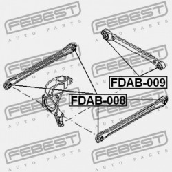 HÁTSÓ KERESZTIRÁNYÚ NYAKRÚDPERSELY FORD FOCUS CABRIOLET CA5 2006-2010 EU 1117859