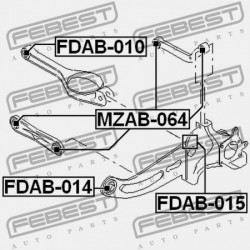 VEZÉRLŐKAR PERSELY HÁTSÓ KERESZTIRÁNYÚ FORD MONDEO GE 2000-2007 EU 1214290