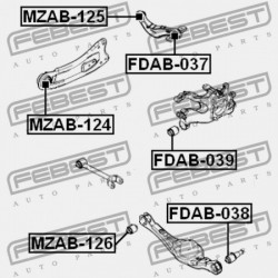 HÁTSÓ CSUKLÓPERSELY FORD EDGE (USA) 2007-2014 CAN BT4Z-5B759-A