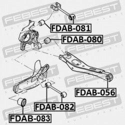 FORD EXPLORER 2002-2011 HÁTSÓ ALSÓ TENGELYPERSELY [KANNA]. 6L2Z-5A638-EB