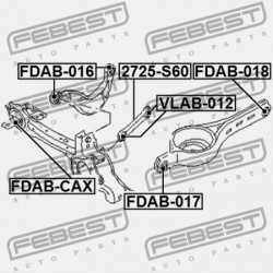 HÁTSÓ VEZÉRLŐKAR PERSELY FORD MONDEO CA2 2007-2014 EU 1566837