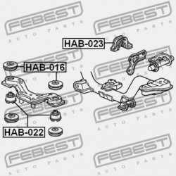 DIFFERENCIÁLMŰ PERSELY HONDA CR-V RD1 1996-2001 GN 50711-SH9-020