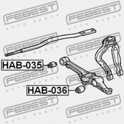 HONDA ACCORD 4D CF3 JP ELSŐ ALSÓ LENGŐKAR PERSELY HONDA ACCORD 4D CF3 JP 51393-SL5-013