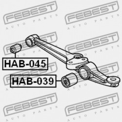 HONDA CIVIC CRX ED9 1988-1991 EU ELSŐ ALSÓ LENGŐKAR PERSELY HONDA CIVIC CRX ED9 1988-1991 EU 51393-SH3-003