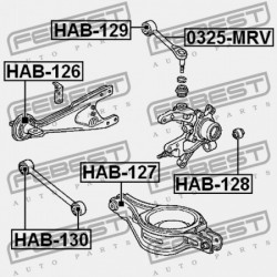 HÁTSÓ VEZÉRLŐKAR PERSELY HONDA PILOT YF1 2003-2007 US 52371-S3V-A00