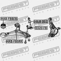ELSŐ LENGŐKAR HÁTSÓ PERSELY HONDA CIVIC FK2 2009-2013 GN 51360-TR0-A51