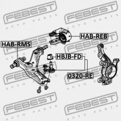 HONDA CR-V RM4 2012-2014 GN HONDA CR-V RM4 2012-2014 GN 51350-T0A-R01