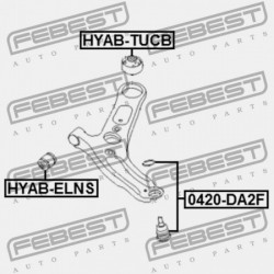 ELSŐ ALSÓ LENGŐKAR PERSELY HYUNDAI I30 12 (CSEH ÜZEM-EUR) (2012-2015) EUR 54551-3X000