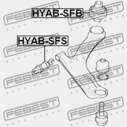 HÁTSÓ VEZÉRLŐKAR PERSELY ELÖL HYUNDAI SANTA FE 00 (2000-) CIS 54555-26000