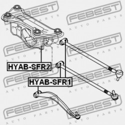HÁTSÓ VEZÉRLŐKAR PERSELY HYUNDAI SANTA FE 00 (2000-) CIS 55225-26500