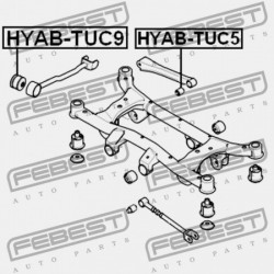 HÁTSÓ HOSSZANTI RÚDPERSELY HYUNDAI TUCSON 2004-2010 55116-2E001