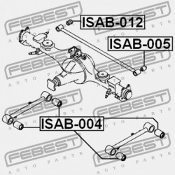 HÁTSÓ NYAKRÚD PERSELY IZUZU BIGHORN/TROOPER UX 1992-1997 8-97081-408-0