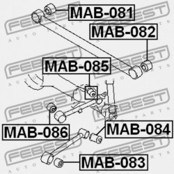 HÁTSÓ NYAKRÚD PERSELY MITSUBISHI PAJERO/MONTERO IO H60,70 1998.11-2005.03 G.EXP MR353961