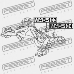 DIFFERENCIÁLMŰ PERSELY MITSUBISHI PAJERO/MONTEROLONG V90 2006.08- G.EXP MR418671