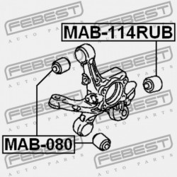 HÁTSÓ LENGŐKAR PERSELY MITSUBISHI LANCER,LANCER CEDIA CS,CT 2000.03-2009.08 JPN 4110A033