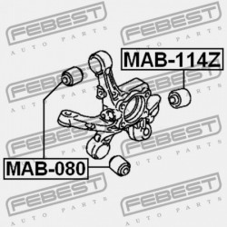 HÁTSÓ LENGŐKAR PERSELY MITSUBISHI LANCER,LANCER CEDIA CS,CT 2000.03-2009.08 JPN 4110A033