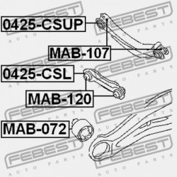 HÁTSÓ NYAKRÚD PERSELY MITSUBISHI LANCER,LANCER CEDIA CS,CT 2000.03-2009.08 JPN MR403485