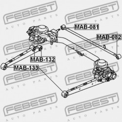 HÁTSÓ HOSSZANTI RÚDPERSELY MITSUBISHI IAI HA1W 2005.12- JPN 4113A026