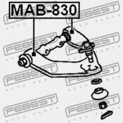 ELSŐ FELSŐ LENGŐKAR PERSELY MITSUBISHI CHALLENGER K90 1996.05-2001.08 JPN MB633820