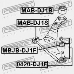 ELSŐ LENGŐKAR PERSELY ELÖL MITSUBISHI GALANT DJ1,3A 2003.11- MEXICO/MMNA MN161705