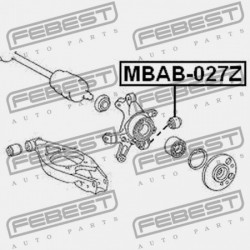 ÚSZÓCSAPÁGY PERSELY MERCEDES BENZ E-OSZTÁLY 211 4 MATIC 2002-2009 A2203520227