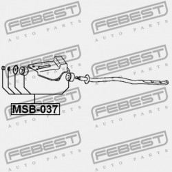 NYOMATÉKRÚD PERSELY KÉSZLET MITSUBISHI PAJERO MINI H53,58A 1998.08- JPN MR241573
