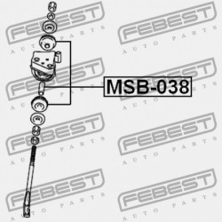 NYOMATÉKRÚD PERSELY KÉSZLET MITSUBISHI DELICA SPACE GEAR/CARGO PA-PF 1994.03-2006.12 JPN MR162680