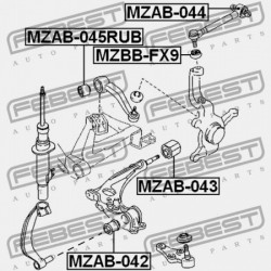 ELSŐ LENGŐKAR PERSELY MAZDA MILLENIA TA 1995-2002 USA T001-34-42YB