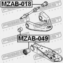 ELSŐ FELSŐ LENGŐKAR PERSELY MAZDA BONGO SK 1999-2010 JP S083-34-840A