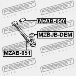 ELSŐ ALSÓ LENGŐKAR PERSELY MAZDA DEMIO DW 1996-1999 JP D201-34-300B