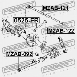 HÁTSÓ NYAKRÚD PERSELY MAZDA BONGO FRIENDEE SG 1995-2001 JP S10H-28-320
