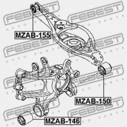 HÁTSÓ ALSÓ LENGŐKAR PERSELY MAZDA CX-5 KE 2011-2012 EU KD35-28-350
