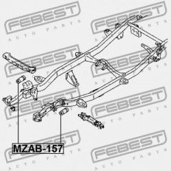 ELSŐ ALSÓ LENGŐKAR PERSELY MAZDA BT-50 UN 2006-2008 EU UR61-34-460