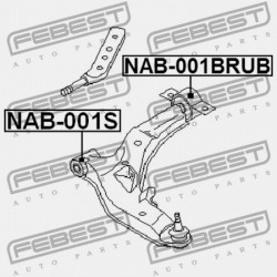 HÁTSÓ VEZÉRLŐKAR PERSELY ELÖL NISSAN MAXIMA CA33 2000.01-2006.01 EL 54500-6Y301