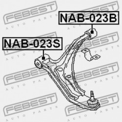ELSŐ LENGŐKAR PERSELY ELÖL NISSAN MARCH K11 1992.01-2002.02 JP 54500-2U711
