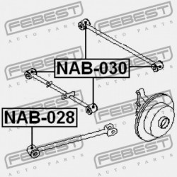 HÁTSÓ NYERGES RÚD PERSELY NISSAN SUNNY B14 1994.01-1999.08 JP 55120-8H500