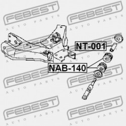 ELSŐ ALSÓ LENGŐKAR PERSELY NISSAN NISSAN TEHERAUTÓ D21 1985.09-1997.01 AR 54476-01W00