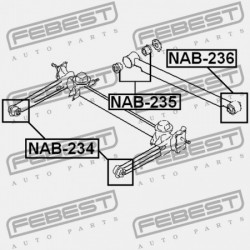 HÁTSÓ NYAKRÚD PERSELY NISSAN WINGROAD/AD Y11 1999.05-2008.10 JP 56119-V6000