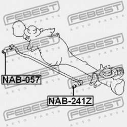 VEZÉRLŐKAR PERSELY HÁTSÓ KERESZTIRÁNYÚ NISSAN PATROL(GR) Y61 1997.10-2010.03 EL 55130-VC000