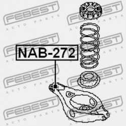 VEZÉRLŐKAR PERSELY HÁTSÓ KERESZTIRÁNYÚ NISSAN TEANA J31 2006.04-2008.02 EL 551B0-9Y000
