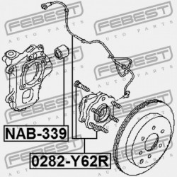 HÁTSÓ CSUKLÓPERSELY NISSAN PATROL Y62 2010.03- EL 55157-1LB0A