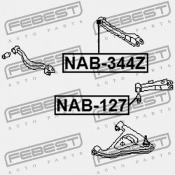 HÁTSÓ VEZÉRLŐKAR PERSELY NISSAN CIMA FGY33 1996.06-2001.01 JP 55110-6P600