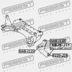 ELSŐ LENGŐKAR PERSELY ELÜLSŐ NISSAN QASHQAI UK MÁRKA J11E 2013.12- EL 54500-4EA0B