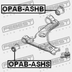 ELSŐ VEZÉRLŐKAR HÁTSÓ PERSELY OPEL ASTRA H 2004-2010 0352324