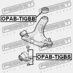 HÁTSÓ VEZÉRLŐKAR PERSELY ELÜLSŐ OPEL MERIVA-A 2003-2010 0352320