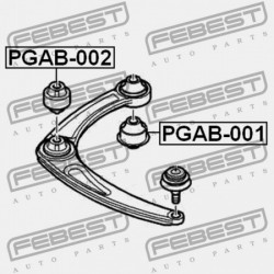 CITROEN C4 2004-2011 ELSŐ VEZÉRLŐKAR PERSELYE 3523.91